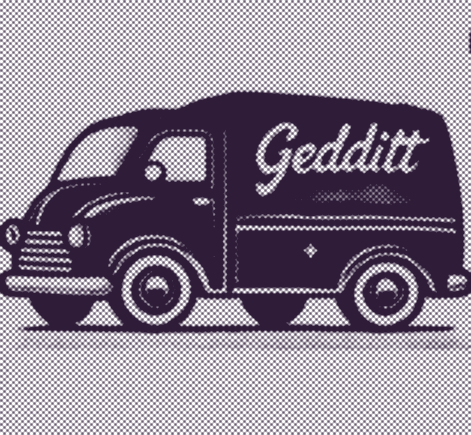 Gedditt courier delivering same-day packages in the GTA